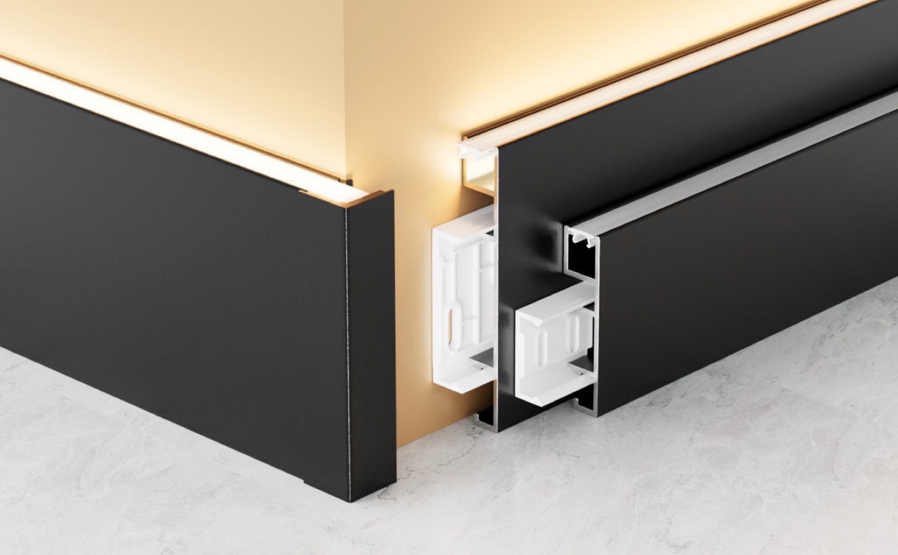 บัวพื้นโลหะ (Metal Skirting Board) — ตัวอย่างการใช้งานจริง 7