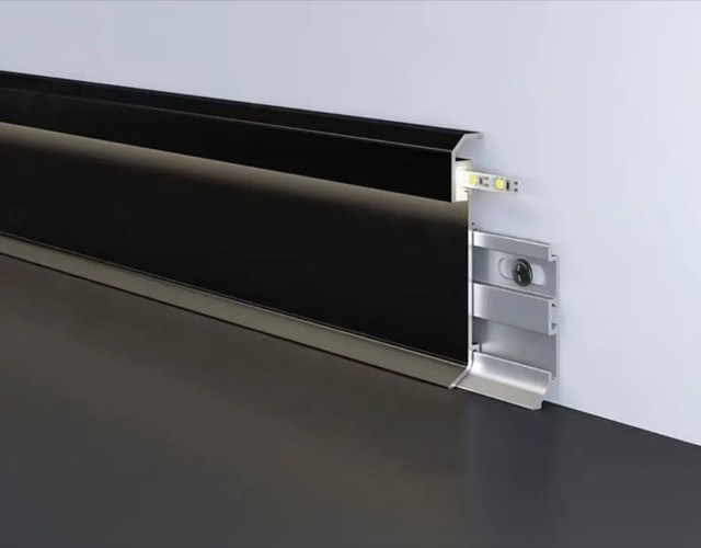 บัวพื้นโลหะ (Metal Skirting Board) — ลายที่ 13