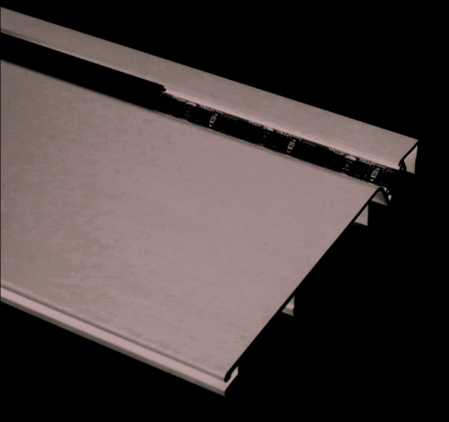บัวพื้นโลหะ (Metal Skirting Board) — ลายที่ 15